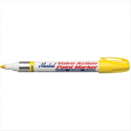 Markal Orange Valve Action Paint Marker Carded 434-96807